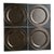 Michael Aram Hammertone Black Chargers- Set of 4 For Sale