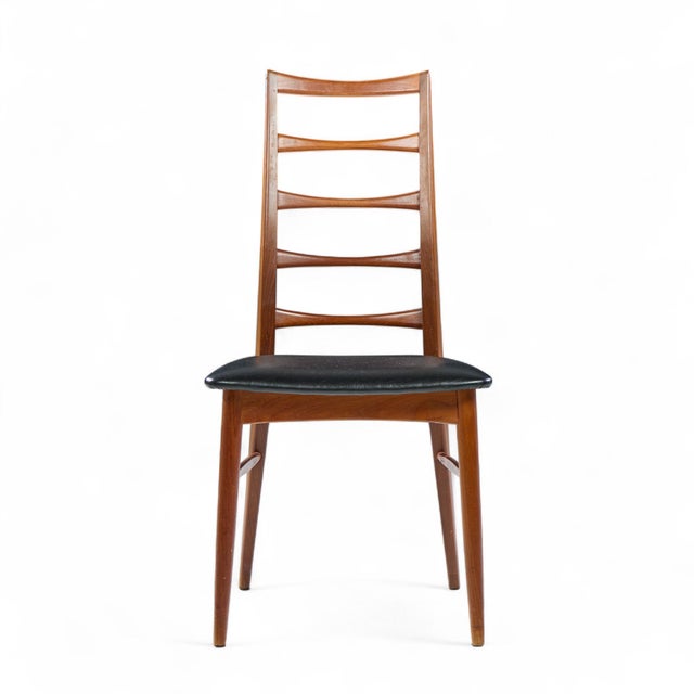Mid 20th Century Niels Koefoed for Koefoeds Hornslet Lis Danish Teak Dining Chairs - Set of 10 For Sale - Image 5 of 11