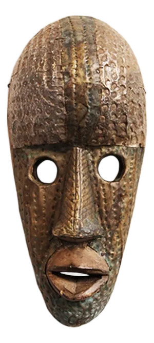 Vintage African Tribal Marka Bamana Mask / Sculptural Wall Object