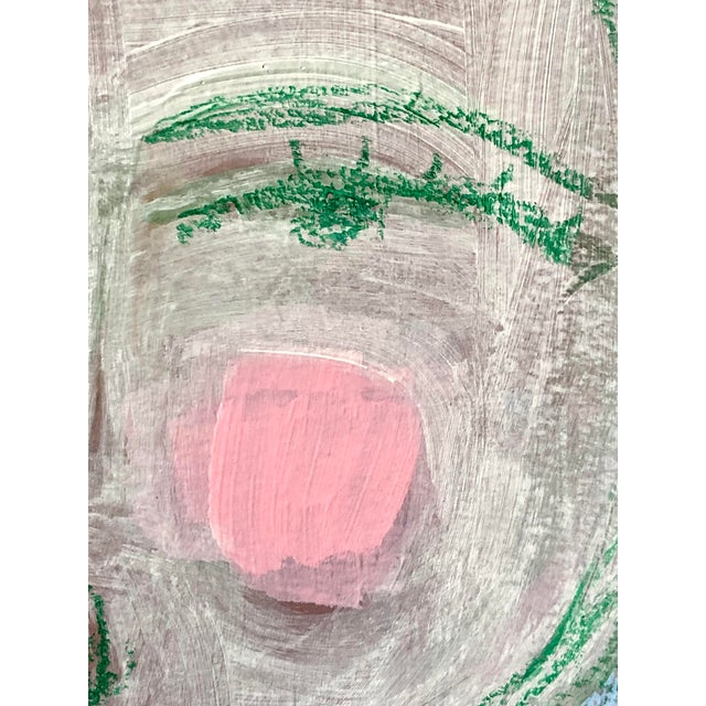 Contemporary Contemporary Painting of Woman, Acrylic on Archival Paper by Cassandra Auker For Sale - Image 3 of 7