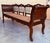Early 20th Century 20th Century Large Catalan Bench in Walnut with Caned Seat For Sale - Image 5 of 18