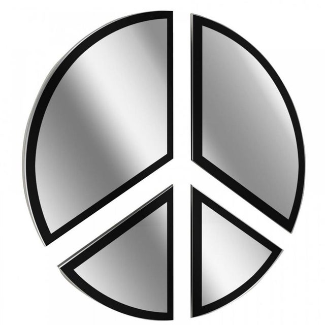 Pace Wall Mirror in Powder-Coated Aluminum by Altreforme For Sale - Image 6 of 8