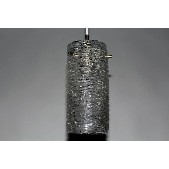 Tube Lamp in Glass from Kalmar, 1950s For Sale - Image 9 of 10
