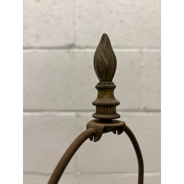 Mid 20th Century Vintage Japanese Porcelain Vase Lamp, Mid-20th Century For Sale - Image 5 of 8