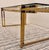 Modern Brass and Glass Large Scale Cocktail Table For Sale In Atlanta - Image 6 of 7