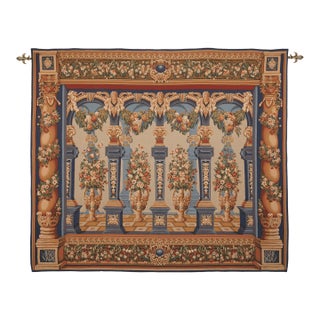Grand Colonnades Loom Woven Tapestry - 275 X 323 Cm (9′0" × 10′7") - Requires Obscure Wooden Batten For Sale
