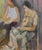 Alberto Chiancone, The Dressmaker's Workshop, 1960s, Oil Painting on Canvas, Framed For Sale - Image 10 of 15