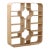 Century Natural Solid Wood Shelf / Bookcase For Sale