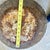20th Century Steel Riveted Indian Grain Scale Vessel or Pot For Sale - Image 17 of 17
