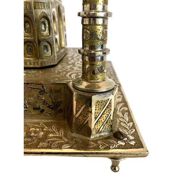 Zimbalist “Taj Mahal” Music Box With Thorens Swiss Movement and Hidden Compartment For Sale - Image 13 of 16