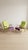 Brown Vintage Lounge Chairs in Green and Purple Upholstery, Czechoslovakia, 1940s, Set of 2 For Sale - Image 8 of 13