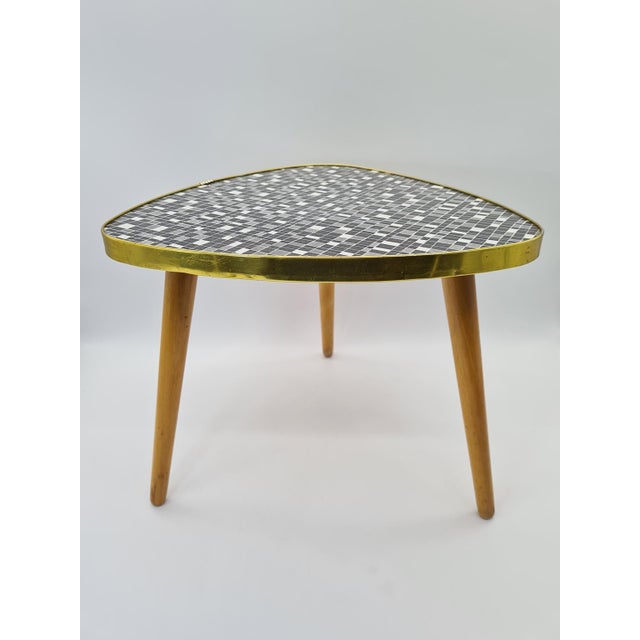 Side Table or Plant Stand from Hal Lei, GDR, 1960s For Sale - Image 4 of 11