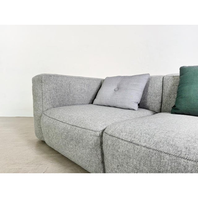 Textile Mags Soft Corner Sofa with Cushions by HAY, 2010s For Sale - Image 7 of 10