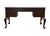 Hekman Furniture Solid Mahogany Traditional Chippendale Style 58" Writing Desk W. Tooled Leather Top For Sale - Image 11 of 12