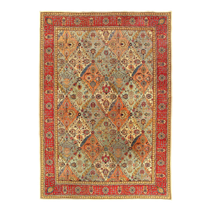 Pasargad DC Antique Garden Design Tabriz Rug