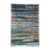 Abstract Striped Horizon Hand-Knotted Wool Rug | 9'11" X 7'1" | One of a Kind For Sale