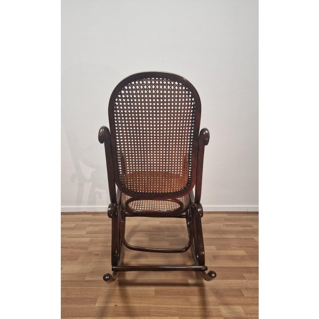 Antique Bentwood Rocking Chair, 1890s For Sale - Image 6 of 15