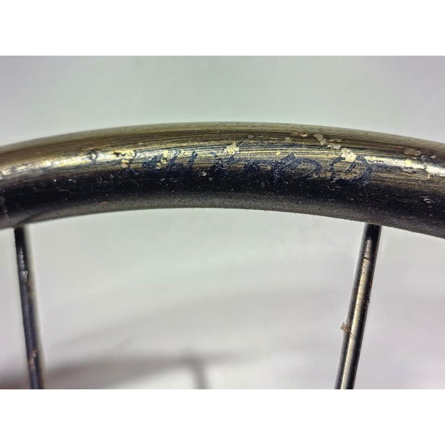 1980s Rare Curtis Jere Karl Benz Mercedes Brass Bicycle Sculpture For Sale - Image 18 of 18