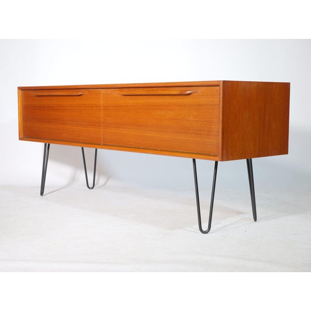 Wood Mid-Century Lowboard by Heinrich Riestenpatt for RT Möbel, 1960s For Sale - Image 7 of 17