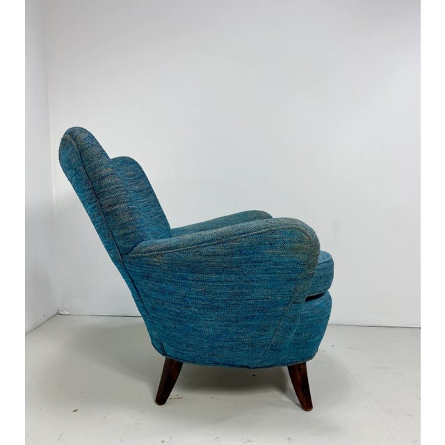 Mid-Century Modern 1940s Lounge Chair by Ernst Schwadron For Sale - Image 3 of 10