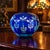 Limited-edition Fenton Favrene Satin Sunflower art glass vase, c. 1990s, made in Williamstown, West Virginia. Favrene,...