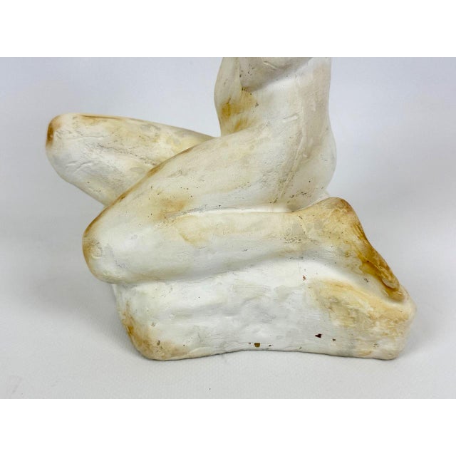 Jan Štursa, Melancholic Girl Sculpture, 1910, Plaster For Sale - Image 4 of 15