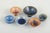 John andersson for höganäs set of six miniature bowls, 1970/80s. A decorative set of six hand-thrown miniature stoneware...