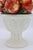 White Vintage Italian Ceramic Pomegranate Topiary For Sale - Image 8 of 9