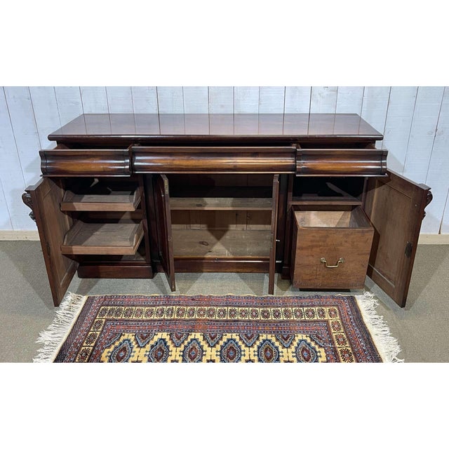 19th Century Victorian Mahogany Sideboard For Sale - Image 10 of 18