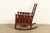 Lifetime Furniture Antique Mission Oak Arts & Crafts Rocking Chair, Circa 1910 For Sale - Image 10 of 13