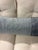 Modern Textured Gray Bolster Pillow For Sale - Image 3 of 12