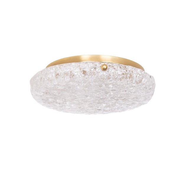 Murano Bubble Glass Flush Mount from Hillebrand Lighting, Germany,1970s For Sale - Image 12 of 12