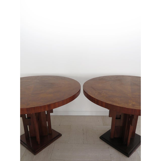 Gueridon Tables with Sculptural Base, Italy, 1930s, Set of 2 For Sale - Image 6 of 18