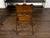 English Oak Side Table with Lift Top, Carved Serpentine Front and Fluted Legs For Sale In Atlanta - Image 6 of 12