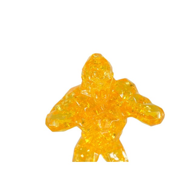 Plastic Amber Resin Kong from Richard Orlinski For Sale - Image 7 of 8