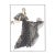 1981 Rare French Chanel Couture Fashion Design by Gruau, Matted For Sale