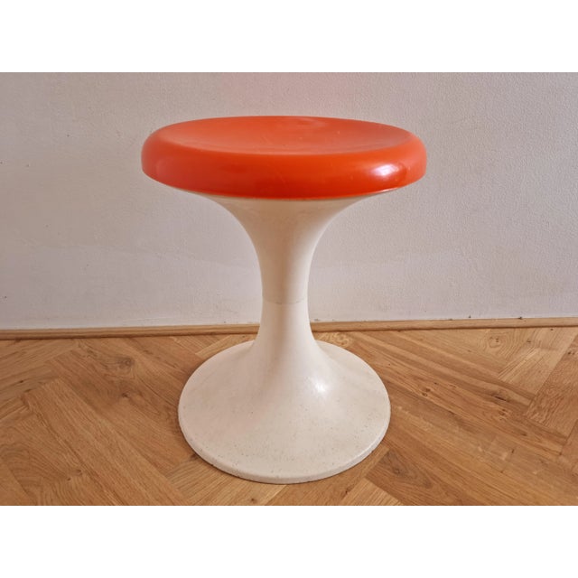 Mid-Century Tulip Stool, Germany, 1970s For Sale - Image 3 of 9