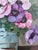Vintage Original Flower Oil Painting, Signed Floral Still Life For Sale - Image 10 of 12