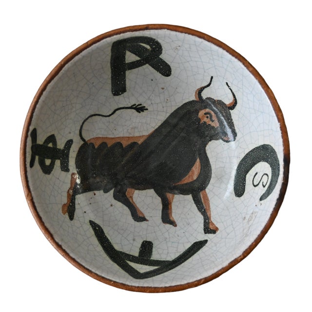Brown Bull Bowl in Ceramic from Pablo Picasso For Sale - Image 8 of 8