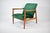 Vintage Green Fabric Armchair by E. Homma, 1960s For Sale - Image 14 of 14