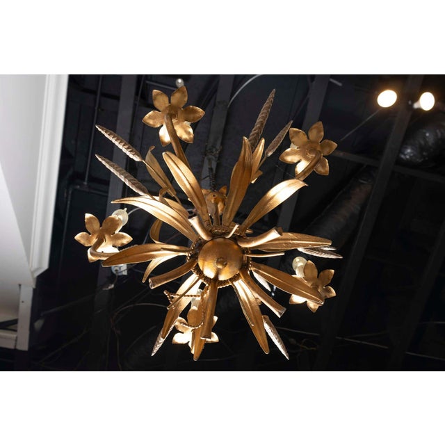 Mid 20th Century French Chandelier - Inspired By Coco Chanel For Sale In Atlanta - Image 6 of 8