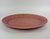 Bordallo Pinheiro Vintage Bordallo Pinheiro Caldas Da Rainha Pink Basketweave Leaves 15" Majolica Platter For Sale - Image 4 of 6