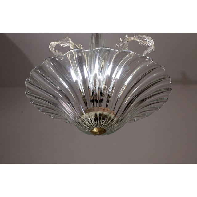 Art Decò Murano Glass Pendant, 1950s For Sale - Image 4 of 10