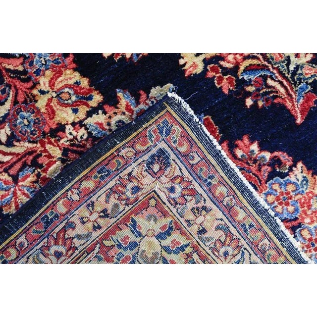 Antique Saruk Rug Size 8'5"x11'7" For Sale - Image 4 of 5
