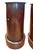 Burnt Umber A Matched Set of 19th-Century English Mahogany Cylinder Cabinets With Marble Tops For Sale - Image 8 of 11