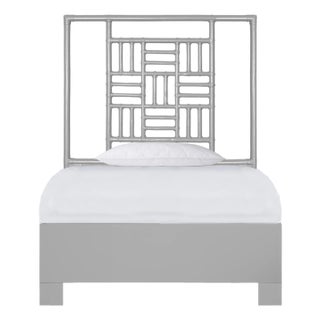 Finn Standard Bed Twin - Light Gray For Sale