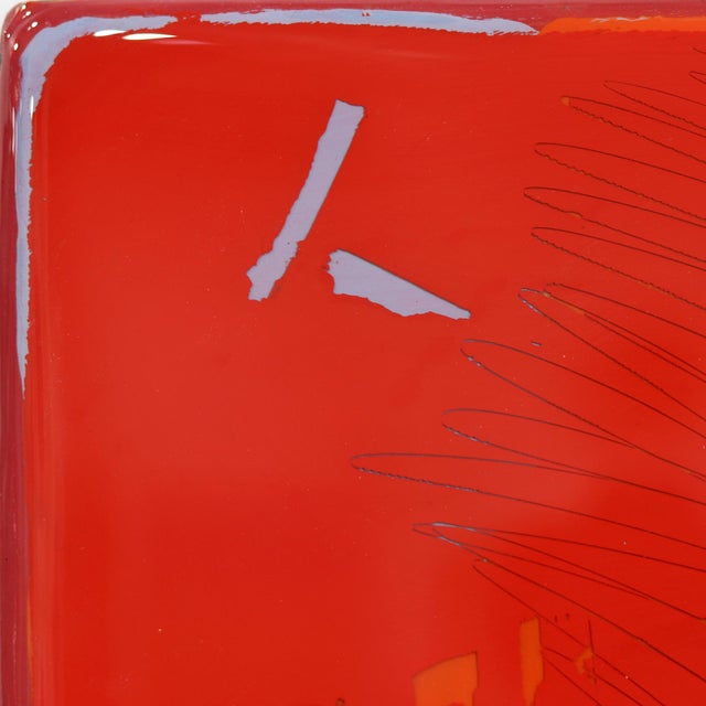 2020s The Window 377 - Original Minimalist Mixed Media Acrylic and Resin Painting on Wood Panel by Ricky Hunt For Sale - Image 5 of 9