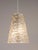 Mid-Century Textured Glass and Brass Pendant Lamp by J. T. Kalmar, Austria, 1950s For Sale - Image 11 of 16