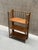 Vintage Boho Chic Folding Rattan and Bamboo Wall Unit, 1960s For Sale - Image 6 of 11