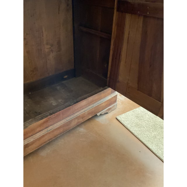 1830s Black Walnut French Armoire For Sale In Raleigh - Image 6 of 13